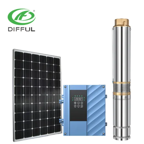 Submersible BLDC Solar Water Pump System for Irrigation