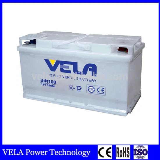 Factory Competitive Price Good Design DIN100 Dry Charged Lead Acid Car Battery