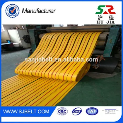 Flat Transmission Conveyor Belt Used In Bagel Guillotine Slicer