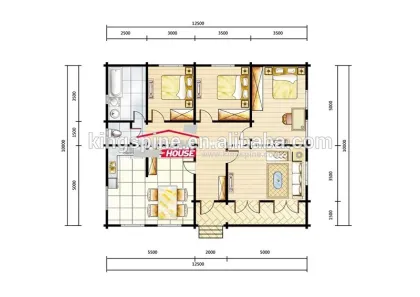 Mobile Modular Prefab Log Home