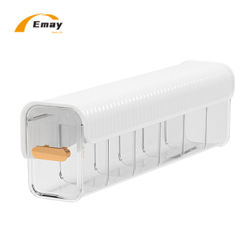Multicolor Transparent Underwear and Accessory Storage Box