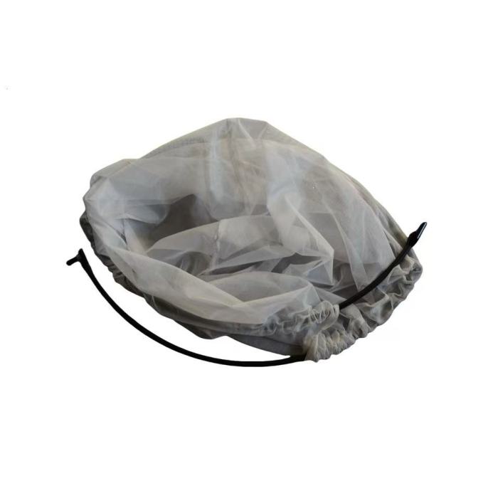 Varilla telescópica de fibra de carbono con bolsa de red grande