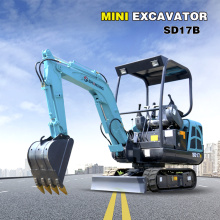 Small Crawler 1 Ton Mini Excavator