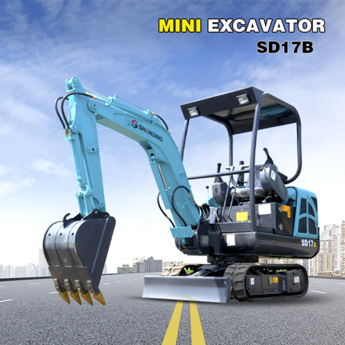 Earth moving machinery 1ton mini excavator