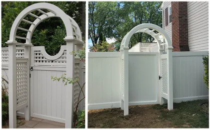 Popular New Era Cap 2"x3.5" Vinyl Fencing Garden Caps