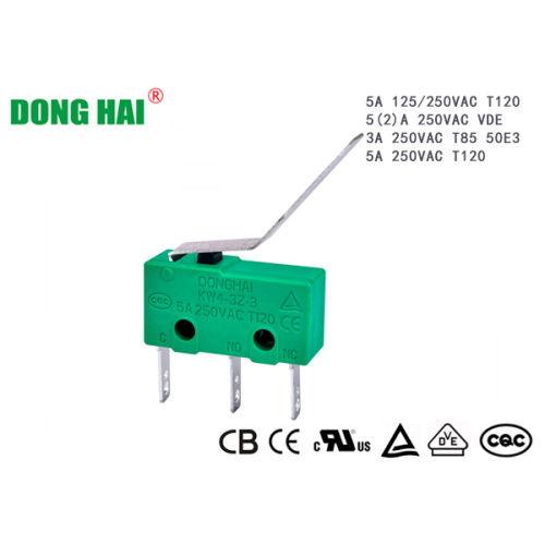 Basic Miniature Micro Switch Quick Connect Terminal