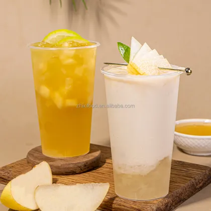 1kg Double Happiness Snow Pear Sauce: Ideal Ingredient for Bubble Tea