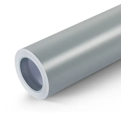 Satin Moon Soul Grey Car Wrap