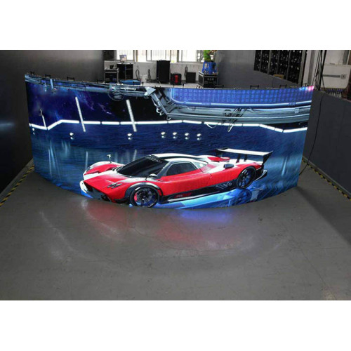 Wide Viewing Angle Indoor Curved LED Display