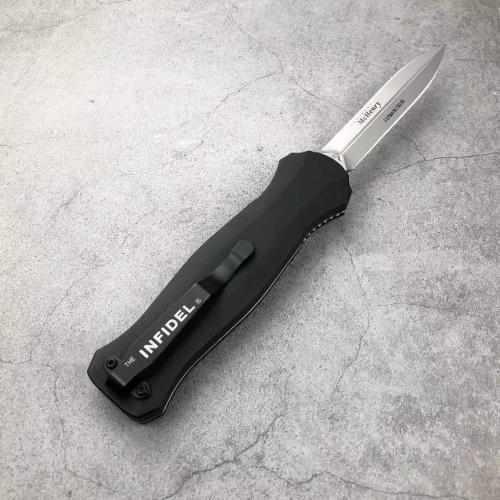 CNC aluminum handle Benchmade OTF knife