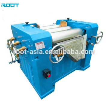 Pigment production three roller mill