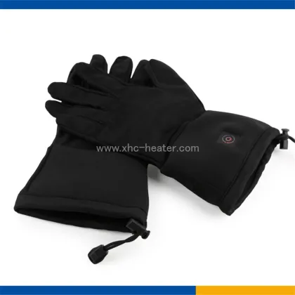 Soft shell waterproof fabric ski gloves
