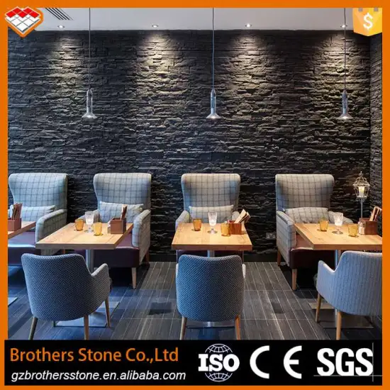 High quality waterproof faux stone panels stone veneer 3d wall panel for home decoration