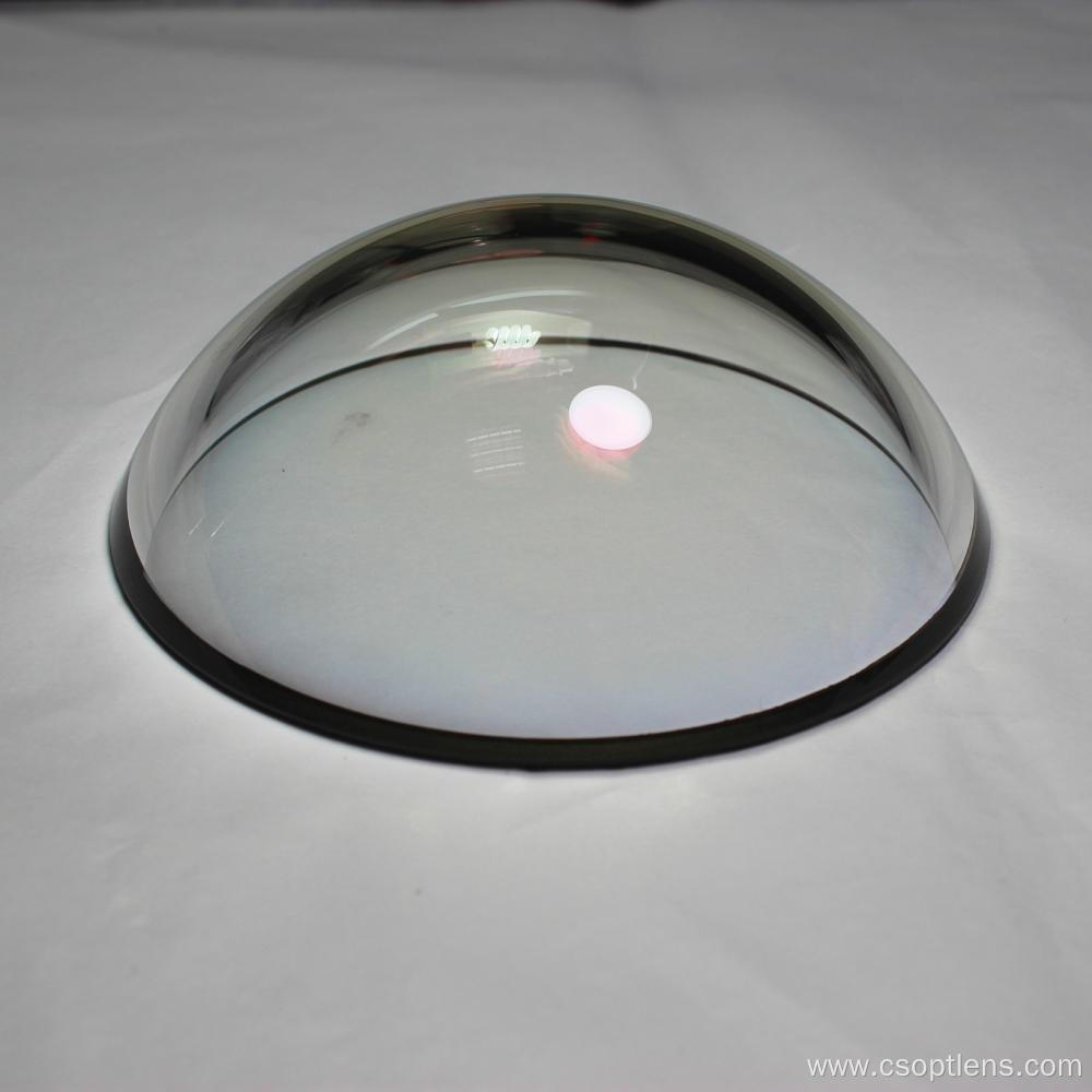 D200 mm Hemispheric shape glass domes
