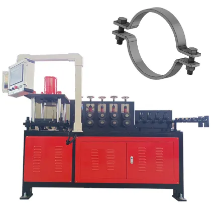 Pipe Saddle Band Clamps Manufacturing Machine