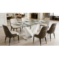 Mesa de jantar moderna 180x100cm para 6-8 pessoas