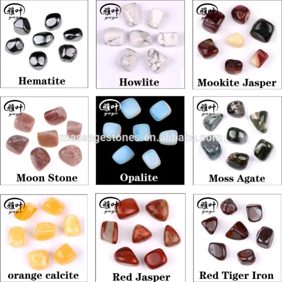 Bulk Wholesale Tumbled Stones/Semi-precious Emerald Stones Tumbled