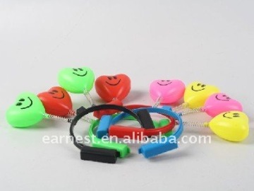 Colorful Valentine Toys Heart Shape Hairpin
