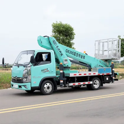 Foton 30m Truck Mounted Aerial Work Platform Aerial Lift Truck