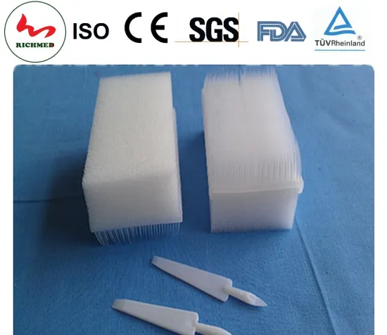 Surgical Scrub Brush Medical Scrub with 4% Chlorhexidine