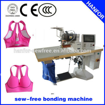 Seamless women lace underwear bonding machine hf-701