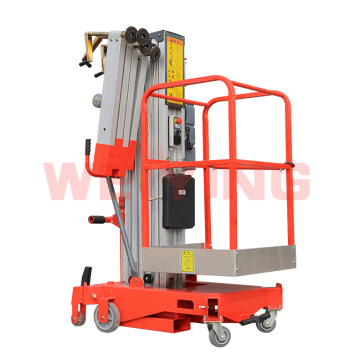 6m 8m 10m AC Battery Mobile One Man Lifting Platform - Hydraulic Aluminium Alloy Lift with Good Price