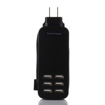 Carregador da parede do soquete 5.1V6A 6USB para o telefone móvel