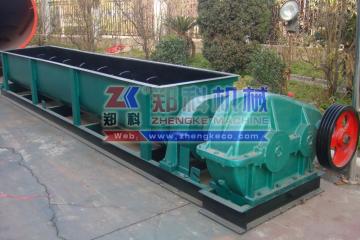 High quality mining industrial double shaft mixer