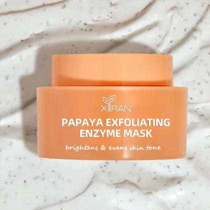 Private Label AHA Glycolic Acid Papaya Enzyme Face Peel Mask