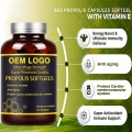 뇌 관리 메모리를위한 Bee Propolis 소프트 겔