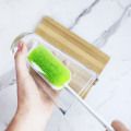 Wholesale Kitchen Plastic Handle Sponge Brush