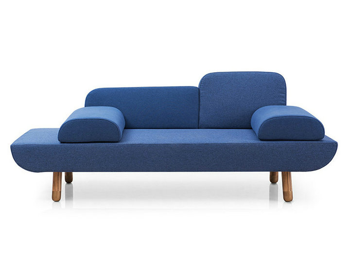 Stoff Italienisches Sofa Für Wohnzimmer