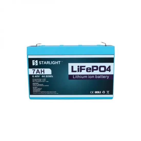 6.4V 7AH LiFePO4 Battery to Replace Lead-Acid Battery