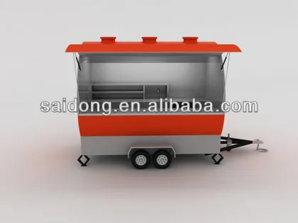 newest design!mobile kebab van/mobile catering van/mobile cooking van