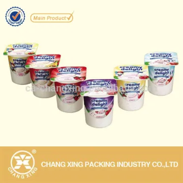 Beverage Cup Lidding Film Sealing Film For Yogurt Cup Packaging