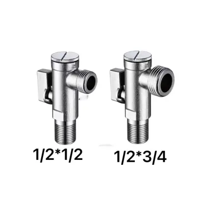 1/2 Brass Angle Valve for Smart Toilet Bathroom Accessories