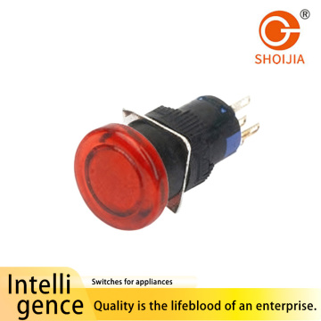 Interruptor de botón A16-232 para uso industrial