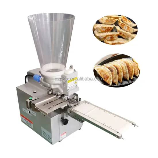High Efficiency Japanese Gyoza Maker Machine - Dumpling Maker Machinery