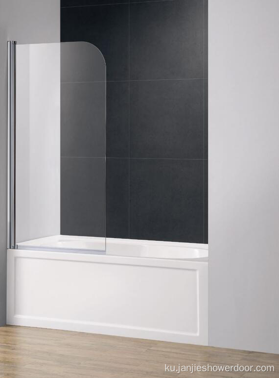 Dîmendera Bathtubê bi 6mm Glasserm