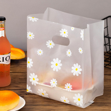 Benutzerdefinierte gedruckte Plastikfutter mit Taschen zum Restaurantpackung