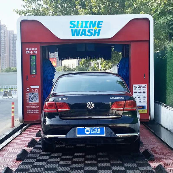 Fully Automatic Rollover 5 Brushes Car Wash Machine