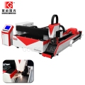 Kim loại tấm sợi kép CNC và ống Máy cắt Laser