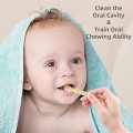 Çocuklar İlk Diş Fırçası Seti Yumuşak Silikon Masaj Diş Fırçası
