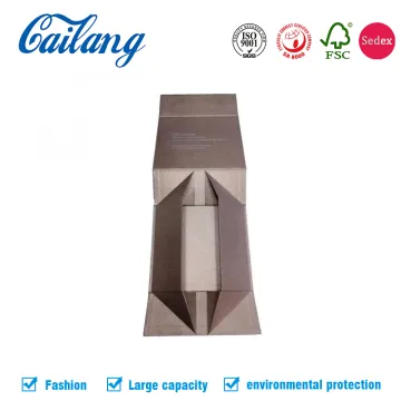 Custom Rigid Collapsible Apparel Paper Box with Magnetics