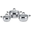 Apple Shape Casserole Stainless Steel