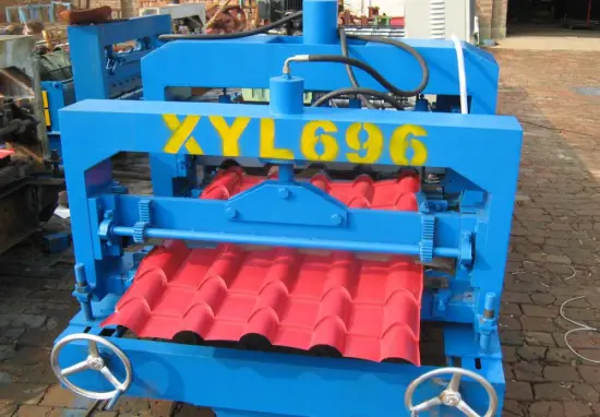 Hot Sale Colored Steel And Galvanized Roof Tile Roll Making Mill