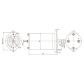 12V 800 W DC Motor