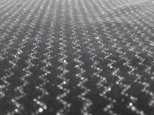 2016 top grade hot sales Knitted 95% Polyester 5%Spandex KS Spun Velvet Fabric with metallic