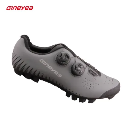 GINEYEA MT09 Men's Mountain Bike Power Lock Shoes - Light Breathable Cycling Biker Shoes