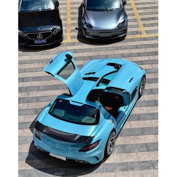 Pet Cloud Dream Blue Car Vinyl Wrap Pegatina